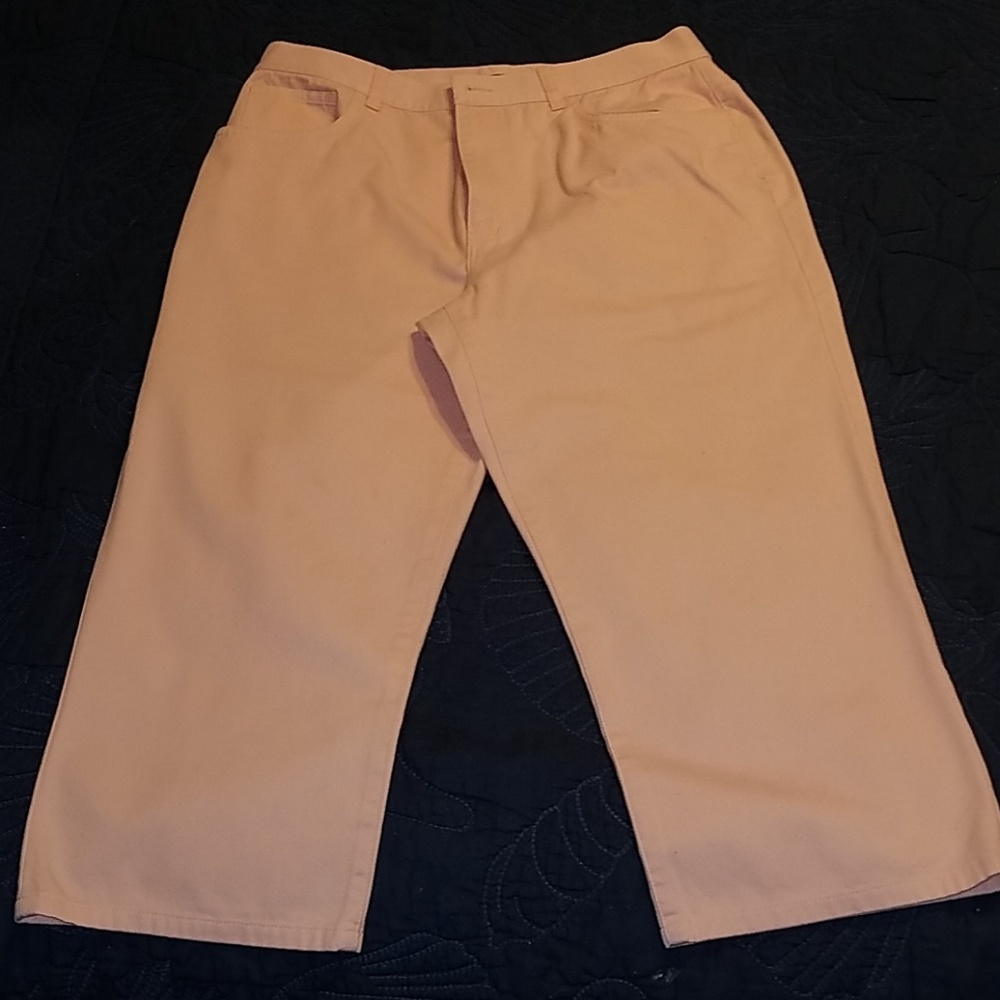 Pink Ralph Lauren Capri Jeans sz 12